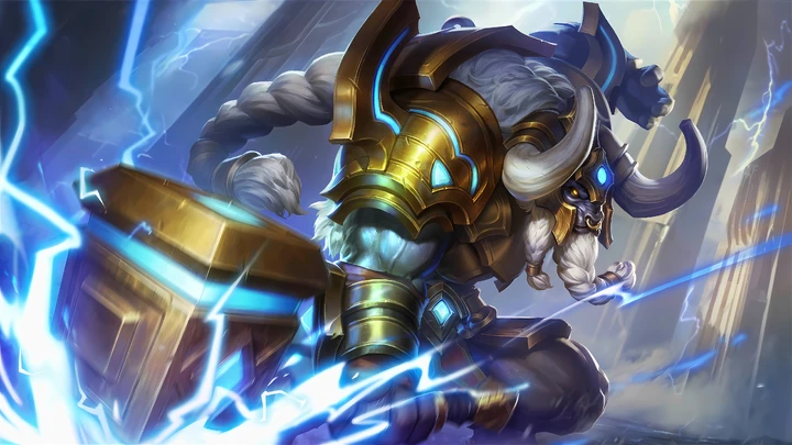 Orbitador, skin de Minotaur