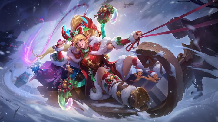 Carnaval de Navidad, skin de Miya