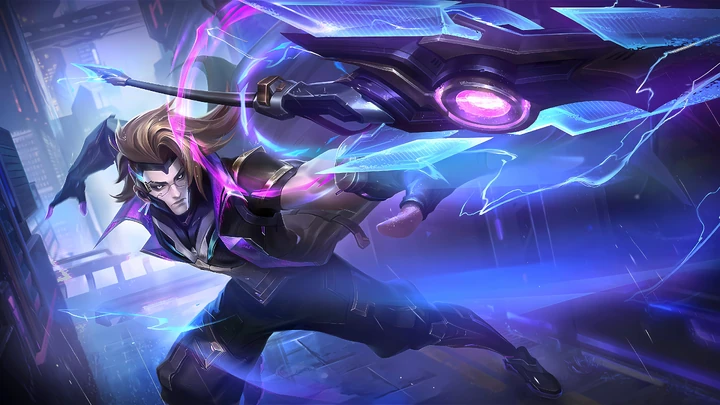 Violet Spear, a Moskov skin