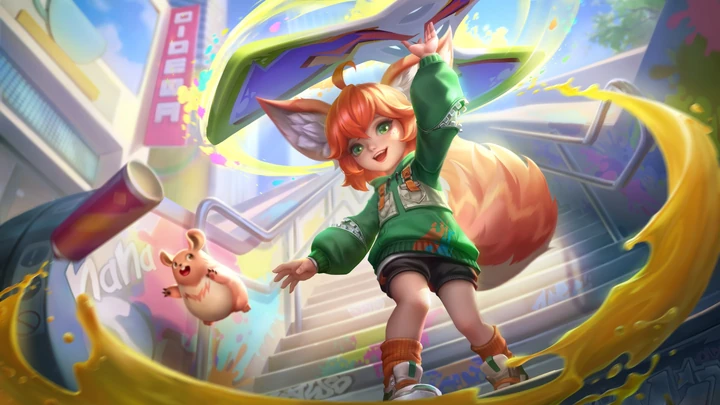 Cyclone Clash, a Nana skin