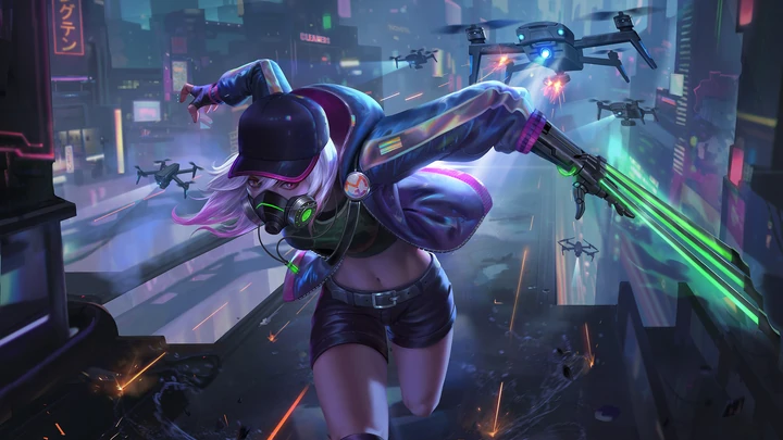 Cyber Espectro, skin de Natalia