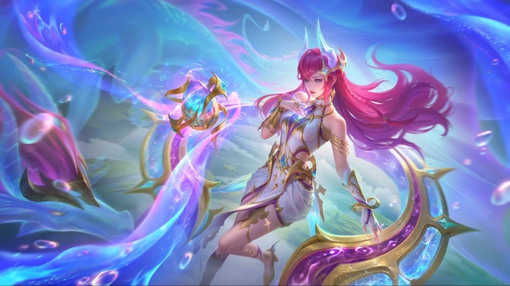 Juramentada del Dragón, skin de Novaria