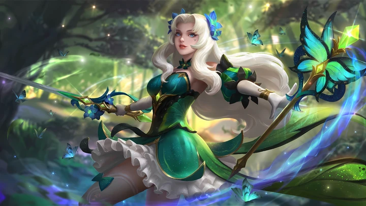 Diosa Mariposa, skin de Odette