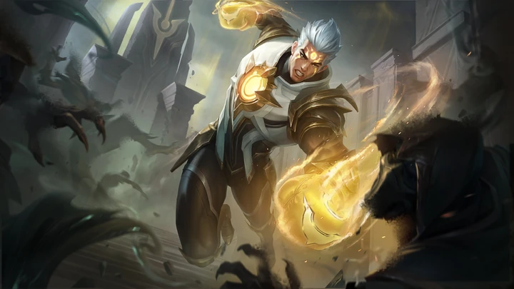 Puño Fulgente, skin de Paquito