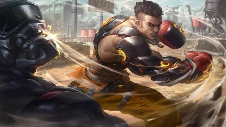 Boxeador Clandestino, skin de Paquito
