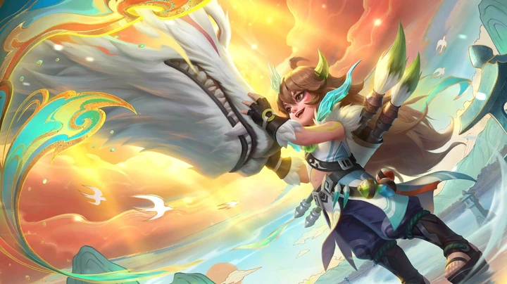 Spirit of the Brush, a Popol and Kupa skin