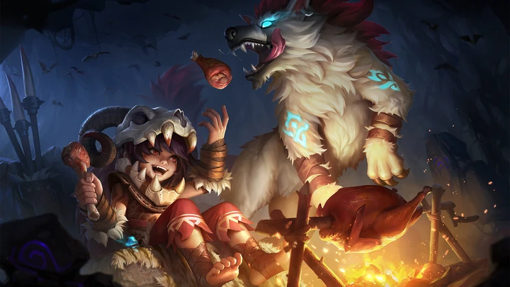Tribal Howl, a Popol and Kupa skin