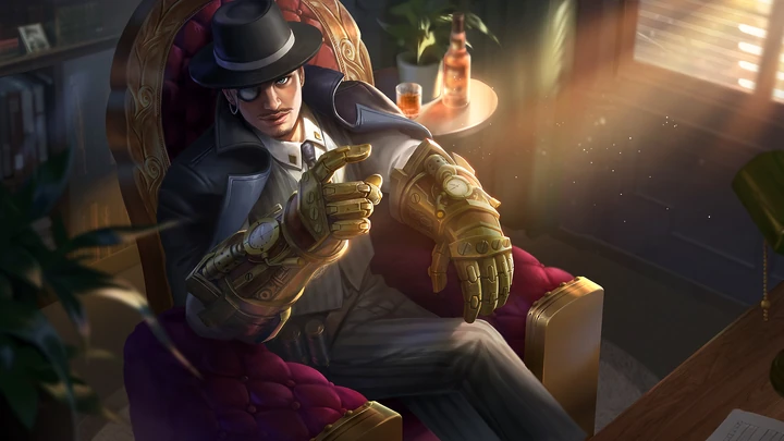 Caballero Oscuro, skin de Roger