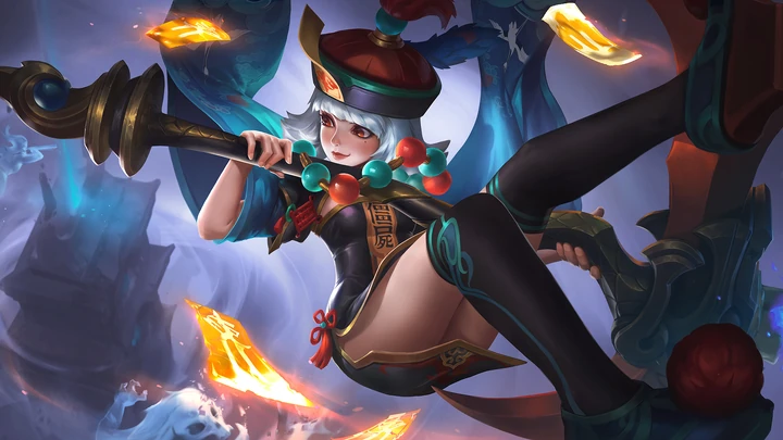 Dama Zombi, skin de Ruby