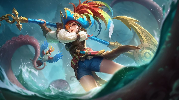 Loro Pirata, skin de Ruby