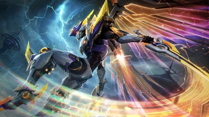 Nombre Clave - Tormenta, skin de Saber