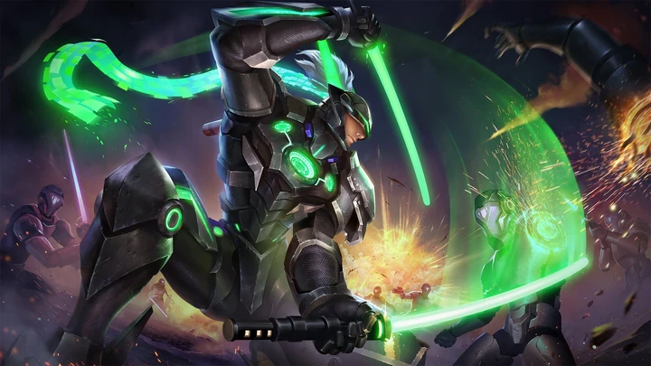 Guerrero de la Fuerza, skin de Saber