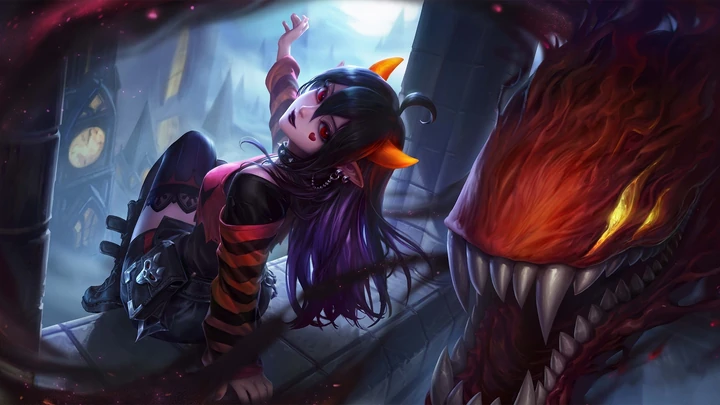 Maldición Gótica, skin de Selena