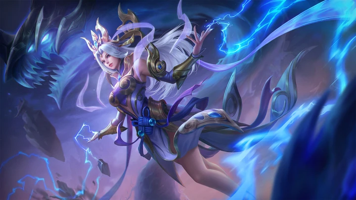 Destello de Trueno, skin de Selena