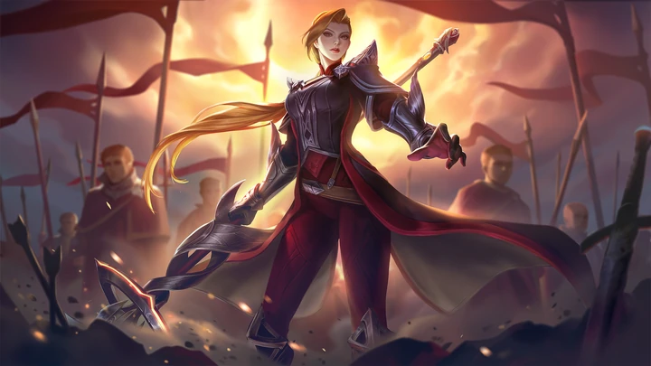 Lanza Consagrada, skin de Silvanna