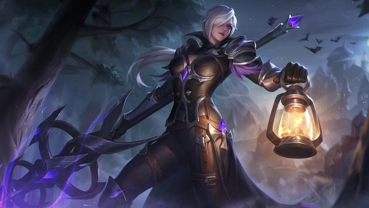 Justicia de Medianoche, skin de Silvanna
