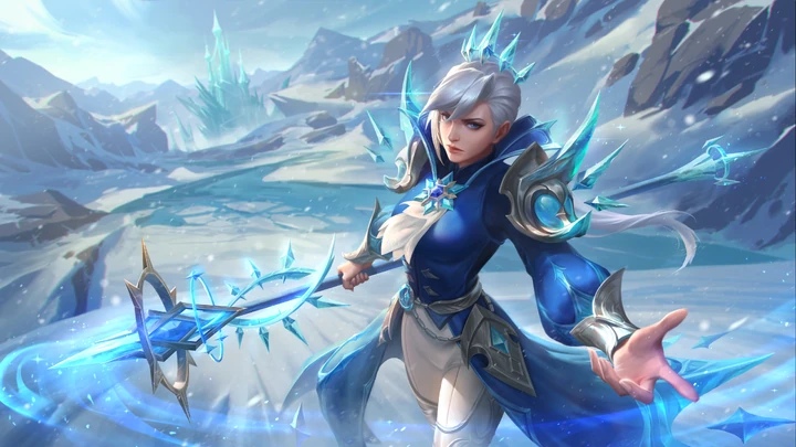 Reina Escarcha, skin de Silvanna