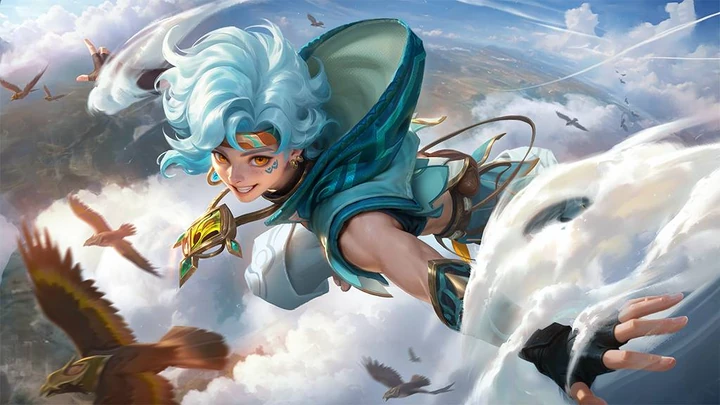 Nube Azur, skin de Sora