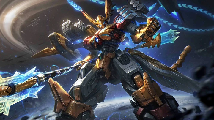 Celestial Rebel, a Sun skin