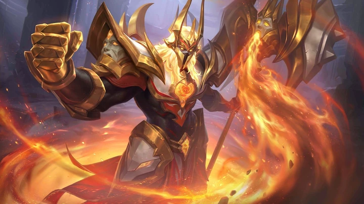 Llamas del Juicio, skin de Terizla