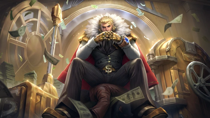 Gold Baron, a Tigreal skin
