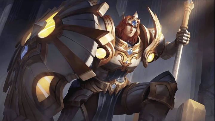 Lightborn - Defender, a Tigreal skin