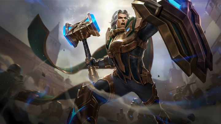 Steel Guardian, a Tigreal skin