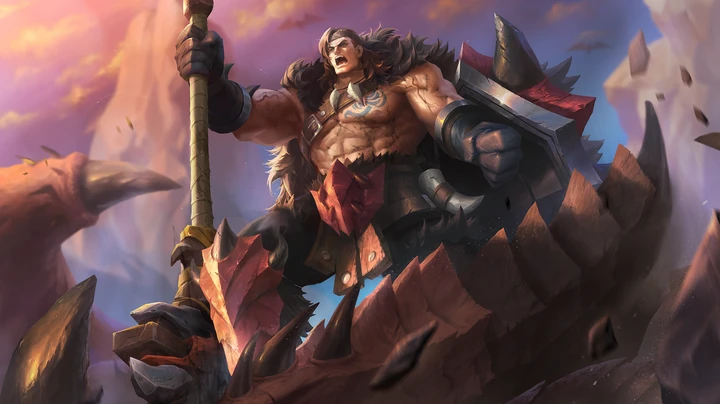 Wyrmslayer, a Tigreal skin