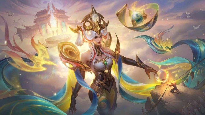 Jueza Celestial, skin de Valentina