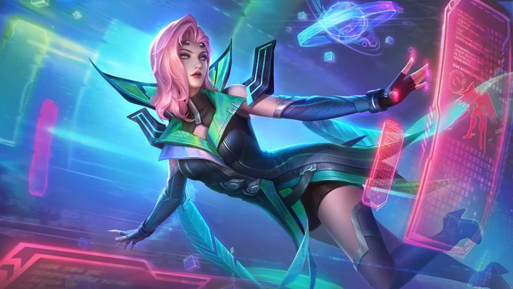 Cyber Agente, skin de Valentina