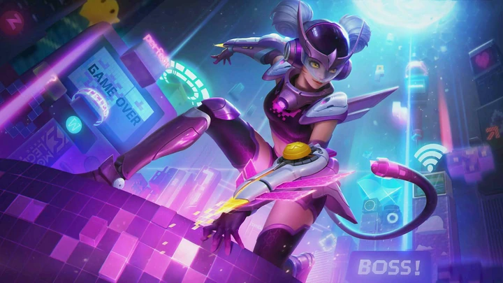 Pixel Blast, a Wanwan skin
