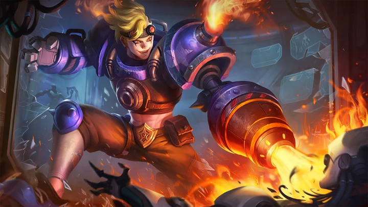 Tormenta Azul, skin de X.Borg