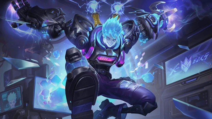 Maníaco Tesla, skin de X.Borg
