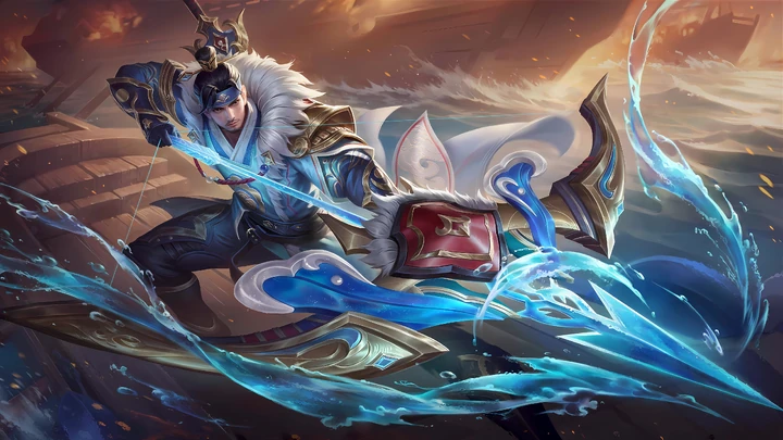 Torrente Embravecido, skin de Yi Sun-shin