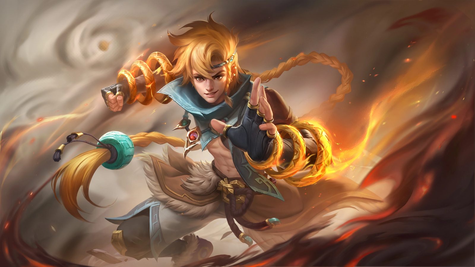 Puños de Valor, skin de Yin