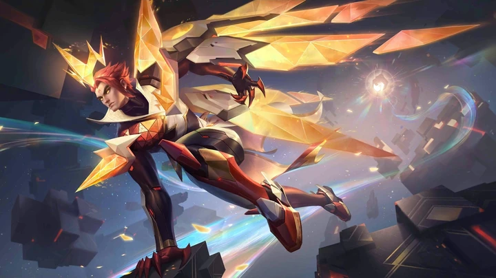 Dragón Cósmico, skin de Yu Zhong