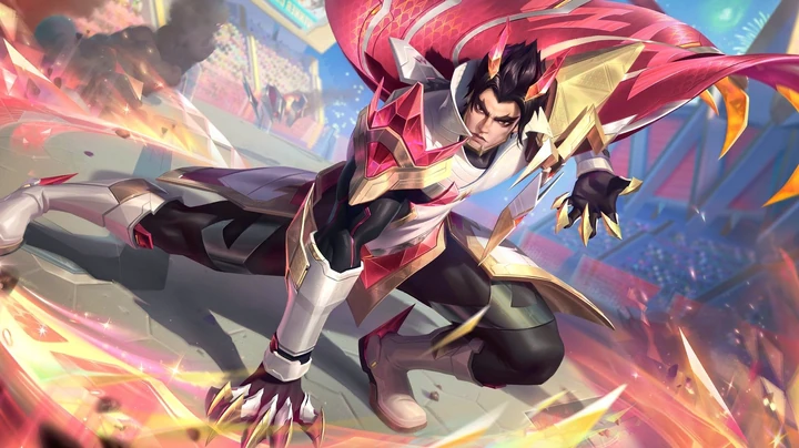 Sombra del Dragón, skin de Yu Zhong