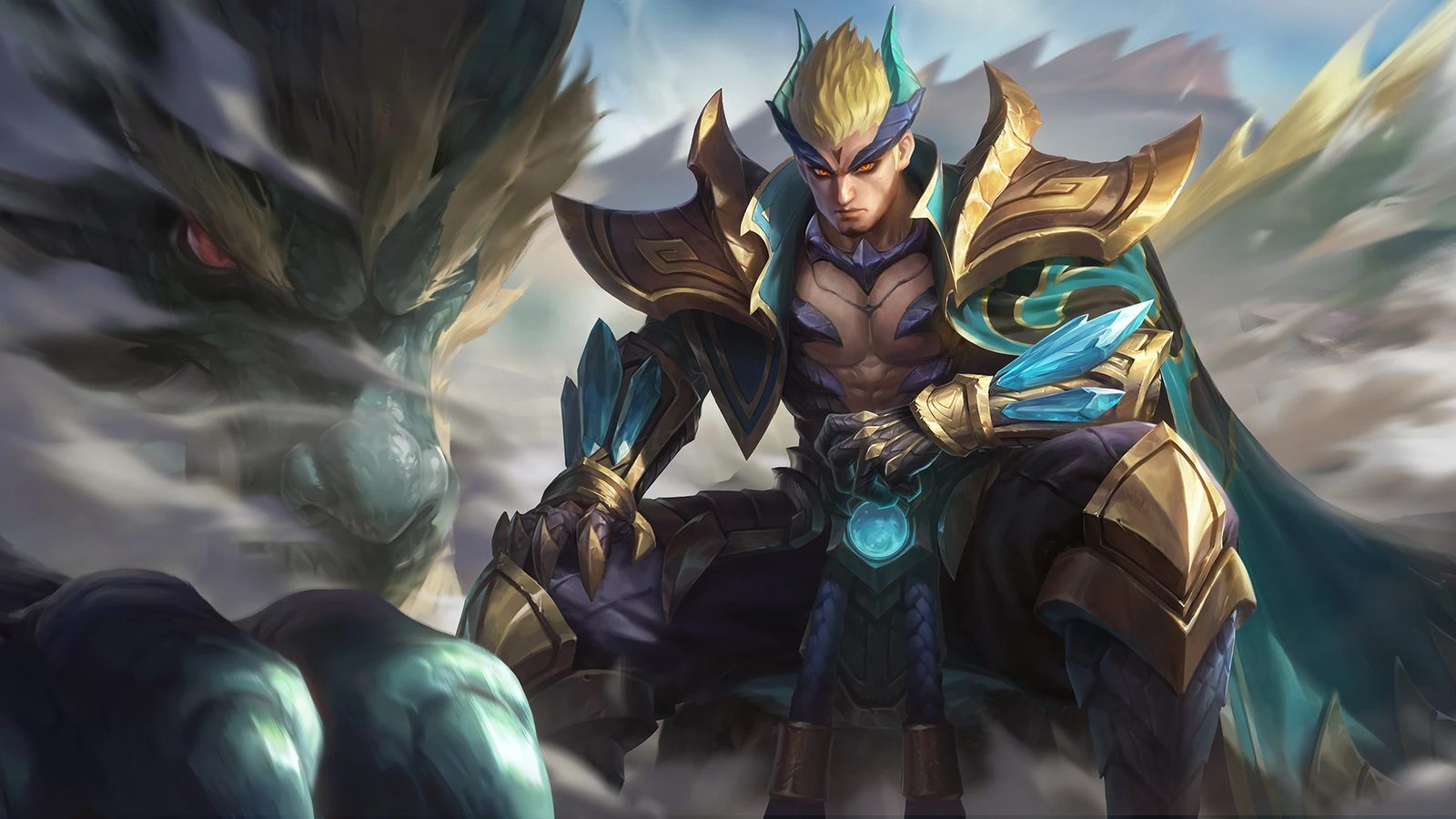 Dragón Esmeralda, skin de Yu Zhong