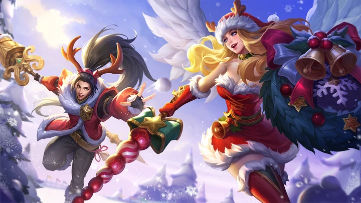 Carnaval de Navidad, skin de Zilong