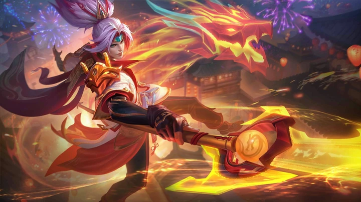 Dragón de la Prosperidad, skin de Zilong